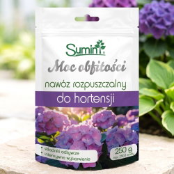 Nawóz rozpuszczalny do hortensji - Moc obfitości - Sumin - 250 g