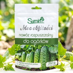 Nawóz rozpuszczalny do ogórków - Moc obfitości - Sumin - 250 g