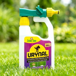 Urynal - preparat w formie konewki - ochrona trawnika przed psim moczem - gotowy do użycia - Zielony Dom - 950 ml
