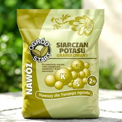 Siarczan potasu - nawóz do ogrodu w granulacie - 2 kg