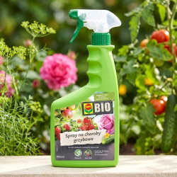BIO spray na choroby grzybowe - do upraw ekologicznych w domu i ogrodzie - Compo - 750 ml