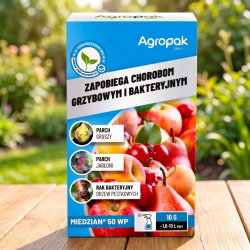 Miedzian 50 WP - na choroby bakteryjne i grzybowe, obowiązkowy przy pomidorach - Agropak - 10 g