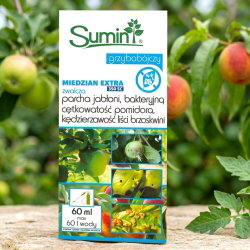 Miedzian Extra 350 SC - na choroby bakteryjne i grzybowe - Sumin - 60 ml
