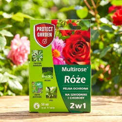 Multirose - pełna ochrona róż przed szkodnikami i chorobami - Protect Garden - 50 ml