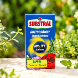 Saprol - grzybobójczy, zwalcza i chroni przed chorobami - rośliny ozdobne - Substral - 25 ml
