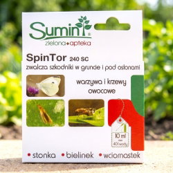 Spintor 240 SC - na bielinka, piętnówkę, wciornastka - Sumin - 10 ml