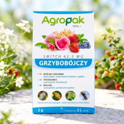 Switch 62,5 WG - na szarą pleśń, antraknozę, zgniliznę - Agropak - 2 g