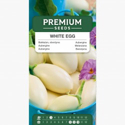 Oberżyna, Bakłażan White Egg - 125 nasion