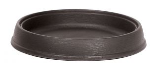 Podstawka do doniczki Massive - 27 cm - umbra, ciemny brąz