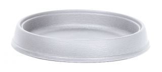 Podstawka do doniczki Massive - 27 cm - biała