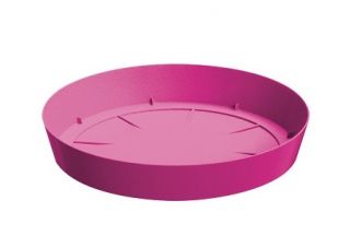 Lekka podstawka do doniczki Lofly - 15,5 cm - kolor fuksjowy