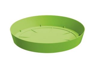 Lekka podstawka do doniczki Lofly - 15,5 cm - kolor limonkowy