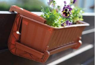 Zestaw balkonowy Agro - Terakota - 100 cm