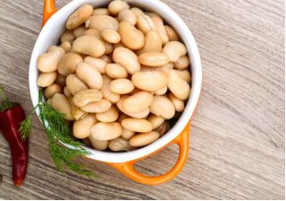 Fasola wielkokwiatowa – na suche nasiona Kontra