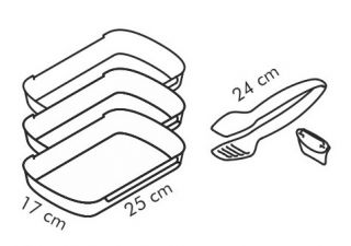 Zestaw do panierowania - PRESTO