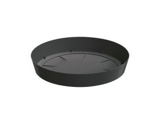 Lekka podstawka do doniczki Lofly - 10,5 cm - antracyt
