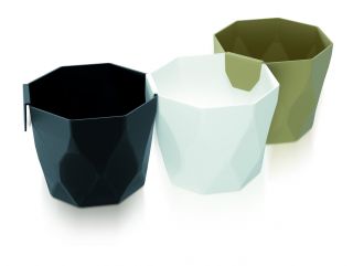 Osłonka okrągła Rocka - 17 cm - kawa z mlekiem