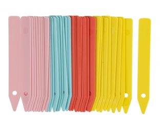 Kolorowe etykiety do oznaczania sadzonek i siewek 10 cm - 40 sztuk