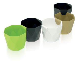 Osłonka okrągła Rocka - 17 cm - limonka