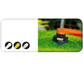 Kwadratowa linka tnąca do podkaszarki, żyłka - 2,4mm, 15m - Cellfast