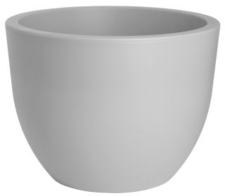 Doniczka okrągła Muna - 40 cm - biała