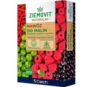 Nawóz granulowany do malin, porzeczki, agrestu i winogron - Ziemovit - 5 kg