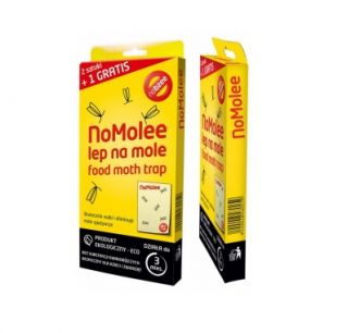 Ekologiczna i bezzapachowa pułapka - lep na mole - 3 szt. - NoBzee