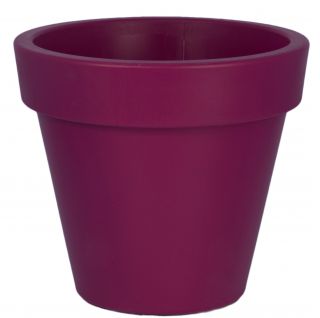 Osłonka okrągła Ibiza - 35 cm - jagodowa