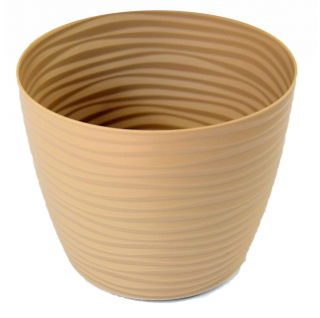Osłonka okrągła Sahara petit - 11 cm - cafe latte