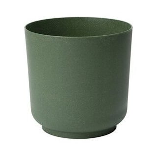 Doniczka z domieszką drewna - Satina Eco - 15 cm - malachit