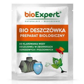 BIO Deszczówka - do zbiorników z wodą, zabezpiecza przed zakwitaniem wody - BioExpert - 25 g