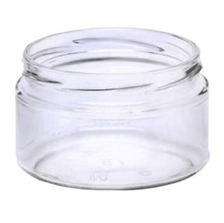 Słoiki zakręcane szklane na miód - fi 82 - 250 ml z zakrętkami "Słoiki miodu" - 8 szt.