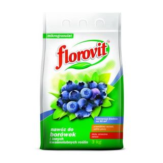 Nawóz do borówek i innych roślin kwaśnolubnych - Florovit - 3 kg