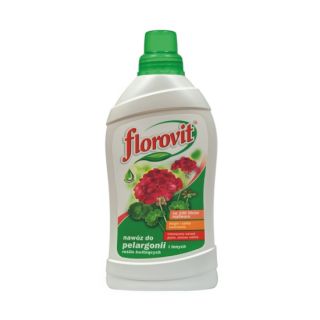 Nawóz do pelargonii - długie i obfite kwitnienie - Florovit - 1 litr