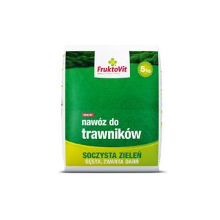 Fruktovit Plus - Nawóz do trawników - soczysta zieleń, gęsta i zwarta darń 5 kg