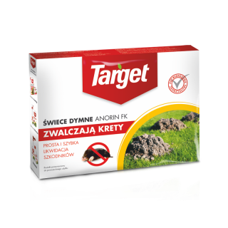 Anorin - świece przeciwko kretom - szybko pozbądź się szkodników - Target - 3 szt.