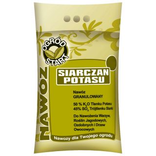 Siarczan potasu - nawóz do ogrodu w granulacie - 2 kg