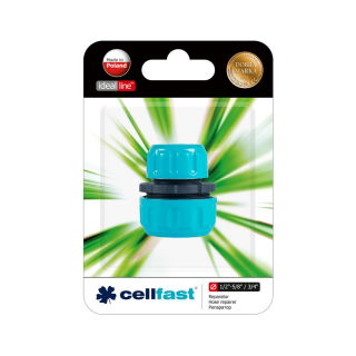 Reparator, złączka, łącznik do węży - 3/4"-1/2" - CELLFAST