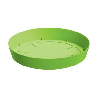 Lekka, limonkowa podstawka do doniczki Lofly - 10,5 cm