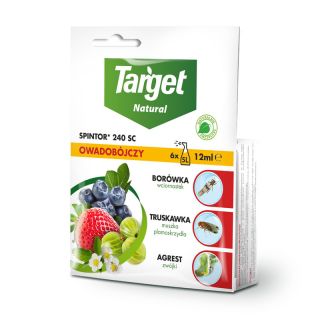 Spintor 240 SC - na gąsienice i inne szkodniki owoców - Target - 12 ml