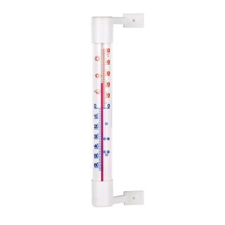 Termometr zewnętrzny biały - 19 cm