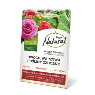 Insekt Control - zwalcza mszyce, przędziorki, miseczniki - Target - 20 ml