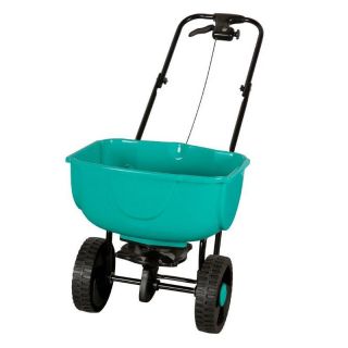 Siewnik ogrodowy rotacyjny na kółkach - 27 litrów