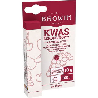 Kwas askorbinowy do stabilizacji win - 10 g