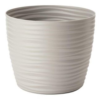 Osłonka okrągła Sahara petit - 17 cm - jasnoszara