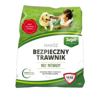 Bezpieczny Trawnik - nawóz do trawników na bazie kompostu - Target - 10 kg