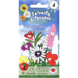 Wesoły ogródek - Mieszanka Niespodzianka - Nasiona do uprawy dla dzieci!