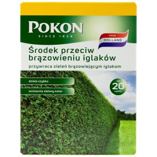 Środek przeciw brązowieniu iglaków - przywraca zieleń - Pokon - 1 kg