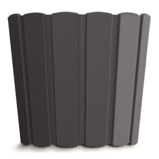 Doniczka okrągła Boardee Basic - 20 cm - antracyt