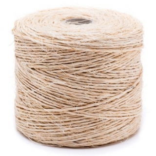 Sznurek sizalowy - naturalny - 500g/250m